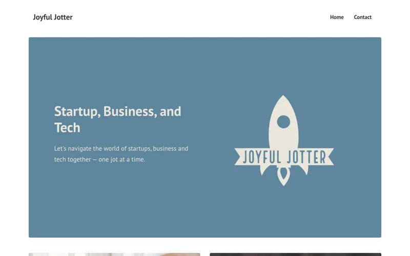 Joyful Jotter Screenshot